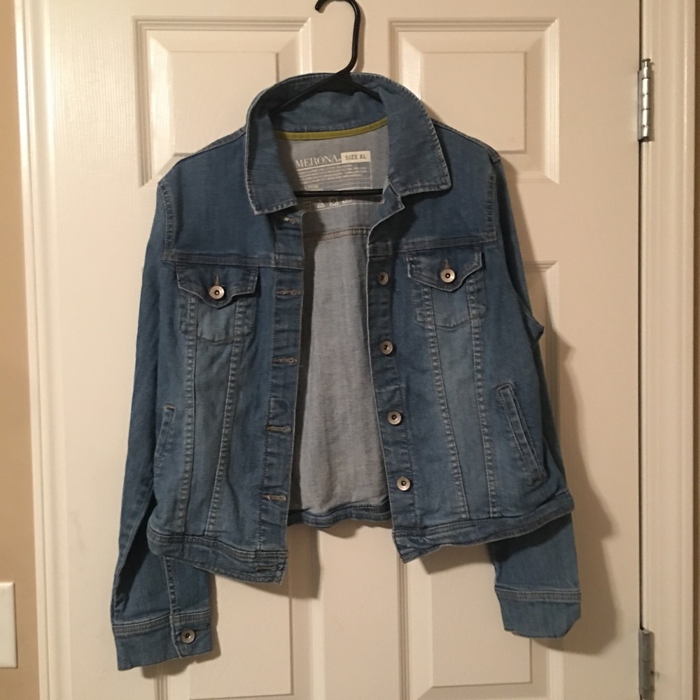 Dark Wash Jean Jacket!